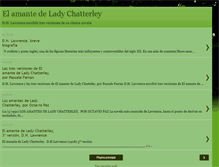 Tablet Screenshot of elamantedeelamantedeladychatterley.blogspot.com