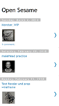 Mobile Screenshot of opensesame-bjlee.blogspot.com
