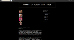 Desktop Screenshot of japan-culture-style.blogspot.com