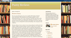 Desktop Screenshot of poetry-reviews.blogspot.com