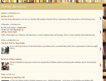 Tablet Screenshot of poetry-reviews.blogspot.com