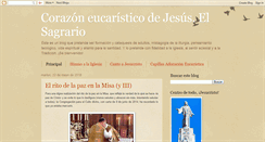 Desktop Screenshot of corazoneucaristicodejesus.blogspot.com