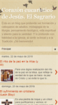 Mobile Screenshot of corazoneucaristicodejesus.blogspot.com