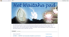 Desktop Screenshot of het-waitaha-pad.blogspot.com