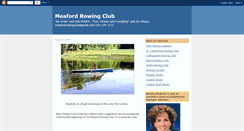 Desktop Screenshot of meafordrowingclub.blogspot.com