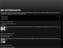 Tablet Screenshot of interesantemix.blogspot.com