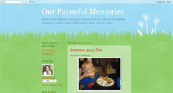 Desktop Screenshot of paynefulmemories.blogspot.com