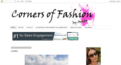 Desktop Screenshot of cornersofthefashion.blogspot.com