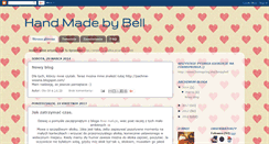 Desktop Screenshot of hand-made-by-bell.blogspot.com