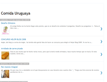 Tablet Screenshot of comida-uruguaya.blogspot.com