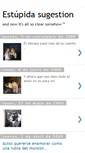 Mobile Screenshot of estpidasugestion.blogspot.com