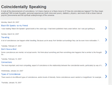 Tablet Screenshot of coincidentallyspeaking.blogspot.com
