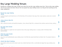 Tablet Screenshot of keylargoweddingvenues.blogspot.com