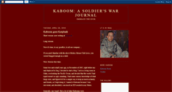Desktop Screenshot of kaboomwarjournalarchive.blogspot.com