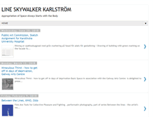 Tablet Screenshot of lineskykarlstrom.blogspot.com