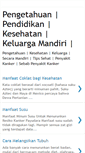 Mobile Screenshot of hidup-sehat-mandiri.blogspot.com