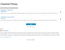 Tablet Screenshot of chainlinkfitness.blogspot.com