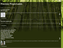 Tablet Screenshot of procesosproyectualesfai.blogspot.com