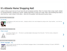 Tablet Screenshot of itsasteele-home-shopping-mall.blogspot.com