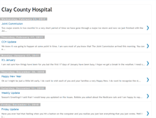 Tablet Screenshot of claycountyhospital.blogspot.com