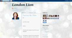 Desktop Screenshot of londonlion.blogspot.com