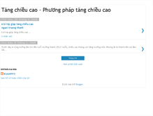 Tablet Screenshot of cachtangchieucao.blogspot.com