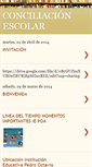 Mobile Screenshot of conciliacionescolarierv.blogspot.com