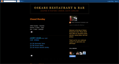 Desktop Screenshot of oskarsrestaurant.blogspot.com