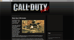 Desktop Screenshot of callofdutymultiplayerhelp.blogspot.com