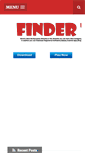 Mobile Screenshot of finder786.blogspot.com