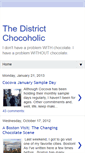 Mobile Screenshot of districtchocoholic.blogspot.com