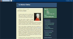 Desktop Screenshot of musiclasica.blogspot.com