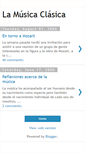 Mobile Screenshot of musiclasica.blogspot.com