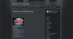 Desktop Screenshot of freedownloadchirusongs.blogspot.com