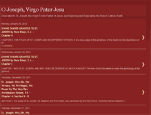 Tablet Screenshot of josephvirgopaterjesu.blogspot.com