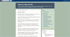 Desktop Screenshot of diaryofamomoffaith.blogspot.com