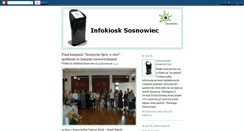 Desktop Screenshot of infokiosksosnowiec.blogspot.com