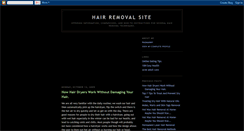 Desktop Screenshot of hair-removalsite.blogspot.com