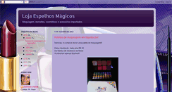Desktop Screenshot of lojaespelhosmagicos.blogspot.com