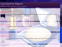 Tablet Screenshot of lojaespelhosmagicos.blogspot.com