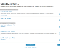 Tablet Screenshot of colinde-colinde.blogspot.com