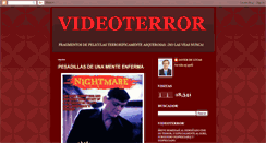 Desktop Screenshot of javierterror.blogspot.com