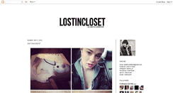 Desktop Screenshot of lostincloset.blogspot.com