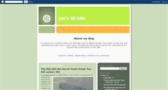 Desktop Screenshot of jons40hills.blogspot.com