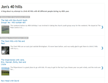 Tablet Screenshot of jons40hills.blogspot.com