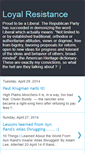 Mobile Screenshot of loyalresistance.blogspot.com