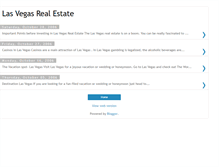 Tablet Screenshot of lasvegas-realestate.blogspot.com