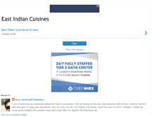 Tablet Screenshot of eastindiancuisines.blogspot.com