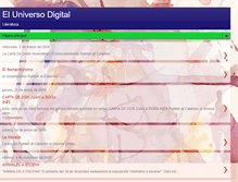 Tablet Screenshot of eluniversodigital.blogspot.com
