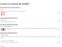 Tablet Screenshot of loquenoconocesdestardoll.blogspot.com